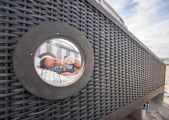 Luxe tent Schlafstrandkorb Nr 3